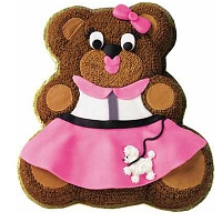 Girly Bear Cake